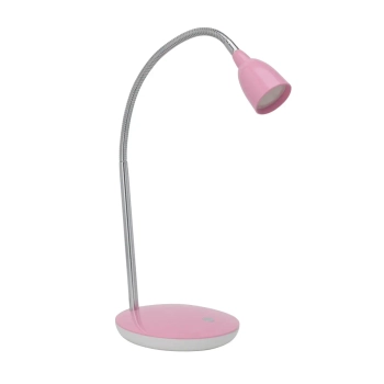 Biurkowa lampka na peszlu Anthony G92935/17 LED 2,4W 3000K chrom różowy