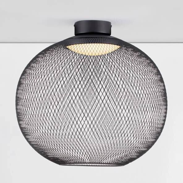 Lampa sufitowa okrągła RITA LE44254 LED 23W 3000K druciak czarna