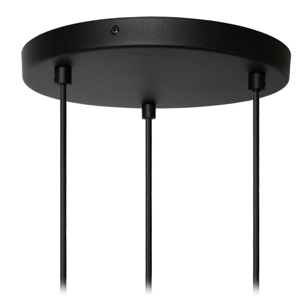 Potrójna lampa wisząca Maya 45409/13/38 abażurki beżowy czarny