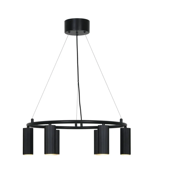 Wisząca lampa do salonu Vico 2512323003 metalowe tuby czarne
