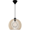 Wisząca lampa do jadalni Chino 84833014 drewniana beżowy