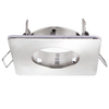 Kwadratowe oczko Speculo 80245 metalowe do łazienki IP65 chrom