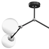 Salonowa lampa sufitowa JOY MLP7529 Milagro balls molekuły czarne
