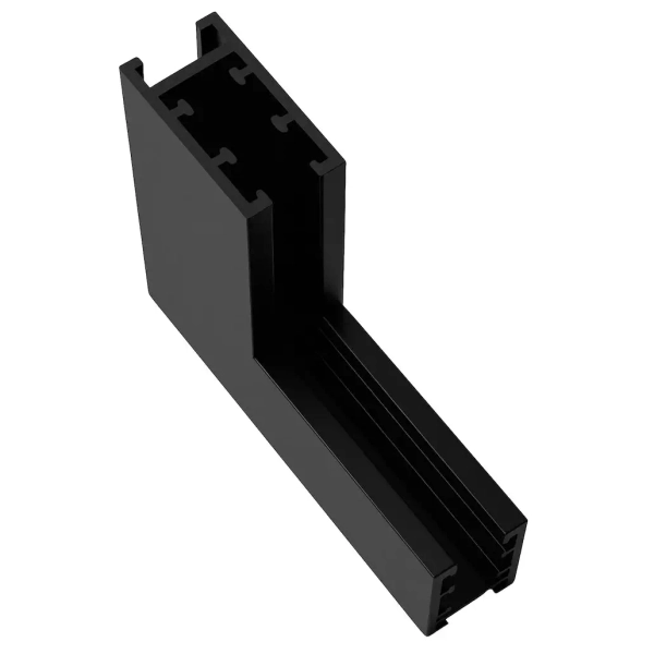 Łącznik góra-dół natynkowy do szyn Magnetic Track ML2167 czarny