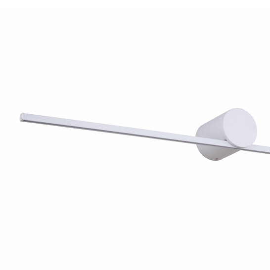 Łazienkowy kinkiet Modern Slim LP-777/1W L WH LED 8W biała lampa ścienna podłużna