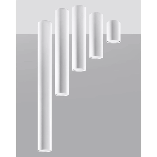 Metalowa lampa sufitowa SL.0996 salonowy dwonlight biały