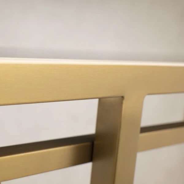 Kwadratowy stolik Astoria AS-C1620BR Cosmolight czarny złoty