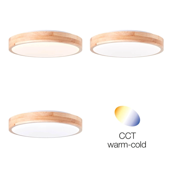 Sufitowa lampa do jadalni Slimline G99414/75 LED 14W 3000-4000K drewniana