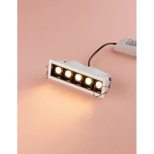 Sufitowa lampa zewnętrzna CALINDA LE65122 LED 2W 3000K IP32 biała