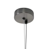 Szklana lampa wisząca BALANCE biała grafitowa MSE1501100489 1xG9 Ø35 kulista