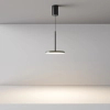 Okrągła lampa wisząca Plato P076PL-L12W3K-B LED 12W 3000K czarna