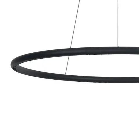 Pierścieniowa lampa wisząca APUS AZ6532 LED 42W 3000K ring czarny
