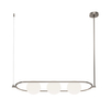 Metalowa lampa wisząca Erich MOD221PL-03N kule chrom