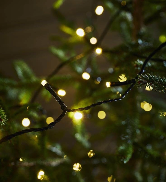 Choinkowe światełka girlanda 3m 200 LED 20W flash multikolor