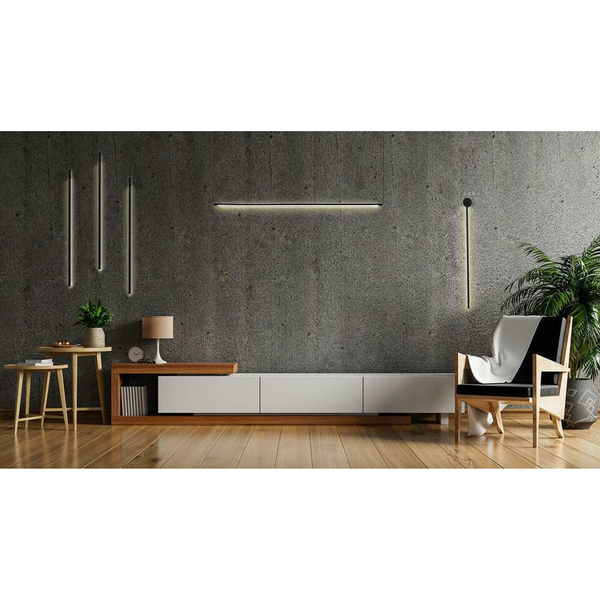 Minimalistyczna lampa ścienna Ombre MSE010100382 Moosee LED 8W 3000K czarna