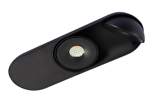 2-punktowa lampa natynkowa Toronto AZ4065 LED 20W 3000K do holu czarna