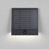 Elewacyjna lampa ALVORADA R23326102 LED 7W 4000K IP44 solarna czarny