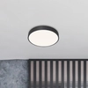 Okrągła LAMPA sufitowa TESIA 3316 Rabalux plafon LED 60W 3000K - 6000K z pilotem czarny