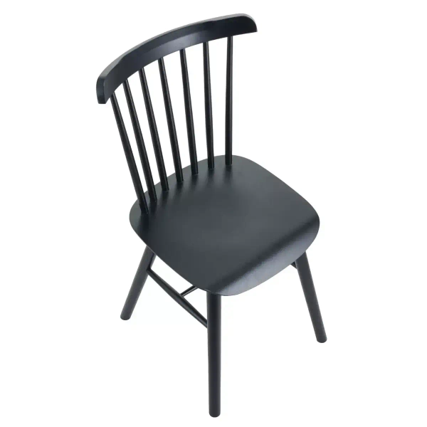 Krzesło do jadalni Stick MH-010CH-B Moos jesionowe drewno czarne