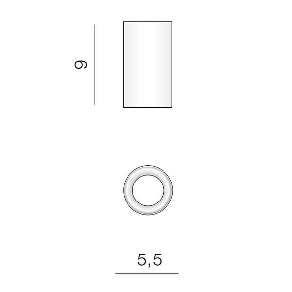 Sufitowa lampa natynkowa Eiger AZ5239 IP54 do salonu złota