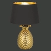 Dekoracyjna lampka stołowa Pineapple R50431079 RL Light ananas czarna złota