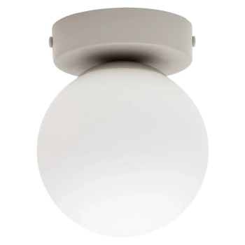 Kulista sufitowa lampa do salonu HOTEL MOOD1 41489 kula szara beżowa