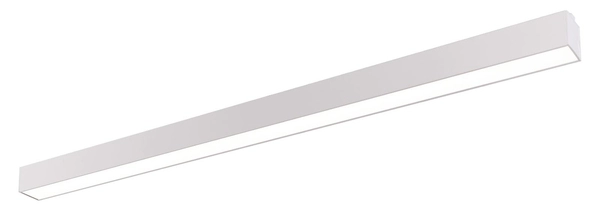 Plafon LAMPA sufitowa LINEAR C0125 Maxlight prostokątna OPRAWA liniowa metalowa LED 36W 4000K belka listwa biała