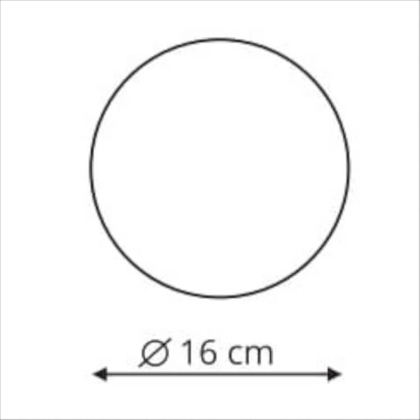 Plafon LAMPA sufitowa PLATILLO LP-8102/1C-6W WH Light Prestige okrągła OPRAWA metalowa LED 6W 3000K talerz moon biały