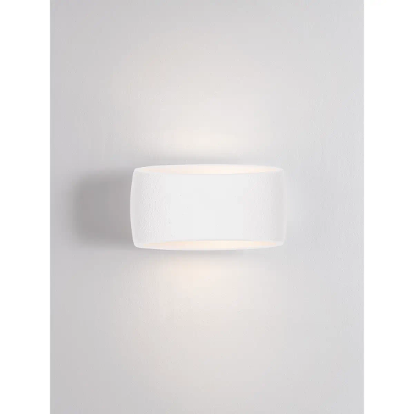 Gipsowa lampa ścienna LORVINA LE45574 do jadalni biała