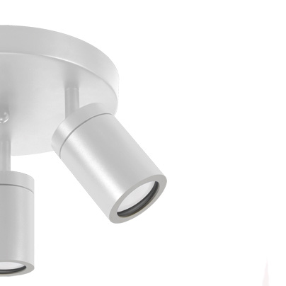 Okrągła lampa sufitowa Tenor 04074 biały plafon do przedpokoju
