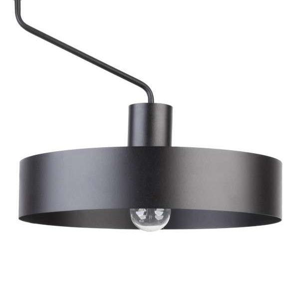 Plafon LAMPA sufitowa JUMBO 31531 Sigma natynkowa OPRAWA metalowa na wysięgnikach czarna