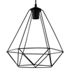 Industrialna lampa wisząca VEN W-1201/1 druciany czarny