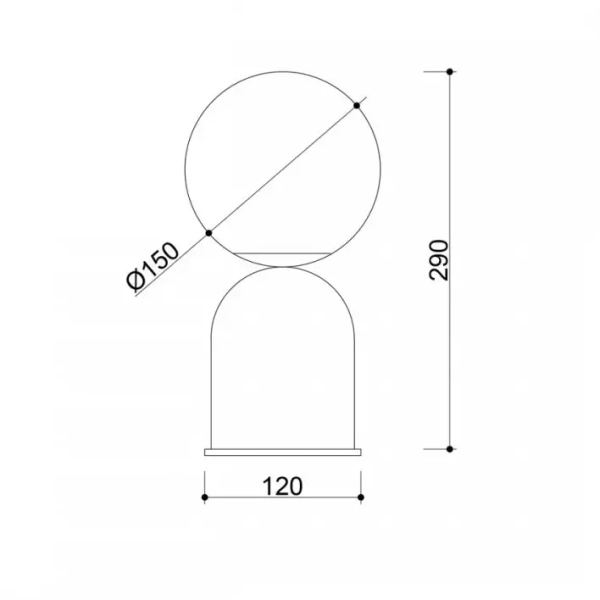 Nocna lampa LUOTI LUS188P1 szklana biała różowa G9 12W okrągła z włącznikiem do sypialni