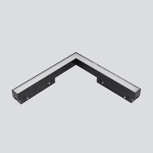 Szynowa oprawa Magneto Abigali LWQ-M09 LED 24W l-kształtna czarna 