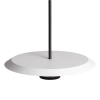 Lampa wisząca metalowa Rotonde ABR-LWO-RTO-10W-BZ LED 10W biała czarna