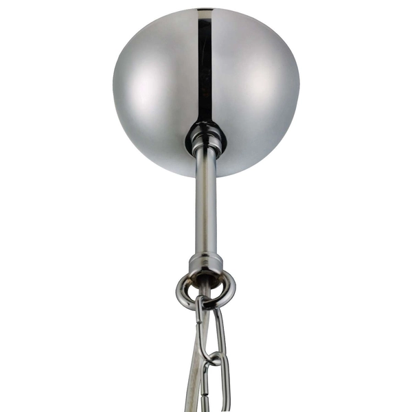 Industrialna LAMPA wisząca NAUTILIUS L 10263103 Kaspa okrągła OPRAWA metalowy ZWIS na łańcuchu chrom