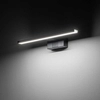Kinkiet do łazienki Cezanne 10676 Nowodvorski LED 8W 3000K IP44 podłużny stonowany czarny