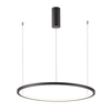 Lampa wisząca Vinola PND-56135B-080RPP-BK-3KS4K-TRDIMM Italux LED 48W 3000-4000K czarna