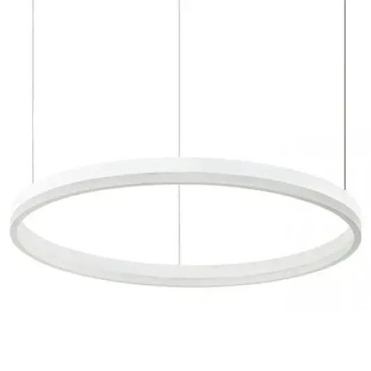 Nowoczesny wiszący żyrandol 20261 LED 43W 3000K do przedpokoju ring biały