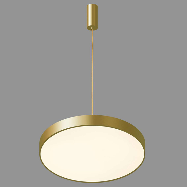 LAMPA wisząca ORBITAL 5361-830RP-GD-3 Italux metalowa OPRAWA zwis LED 24W 3000K złoty