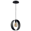 Pierścień lampa wisząca HOOP 32280 Sigma metalowa czarny