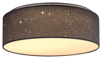 LAMPA sufitowa OTILIA 3307 Rabalux plafoniera OPRAWA okrągła abażurowa LED 22W 3000K plafon szary