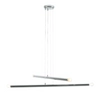 Wisząca lampa metalowa TUBO 1072L4 nad wyspę tuba chrom