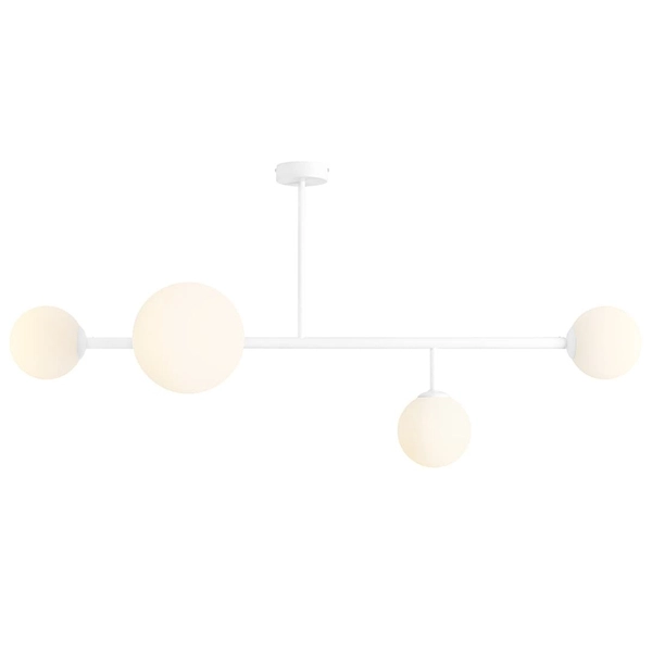 Lampa sufitowa molekuły Dione 1092PL_L Aldex do kuchni kulki biała