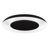 Okrągła lampa sufitowa CAPINOTA LE44802 LED 38W 2700-4000K czarny biały
