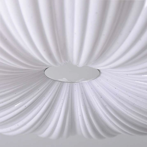 Plafon LAMPA sufitowa FLOWER 313546 Polux okrągła OPRAWA natynkowa LED 36W 3000K - 6500K biała