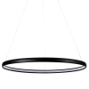 Wisząca lampa nowoczesna Carlo pierścień LED 26W 4000K czarny