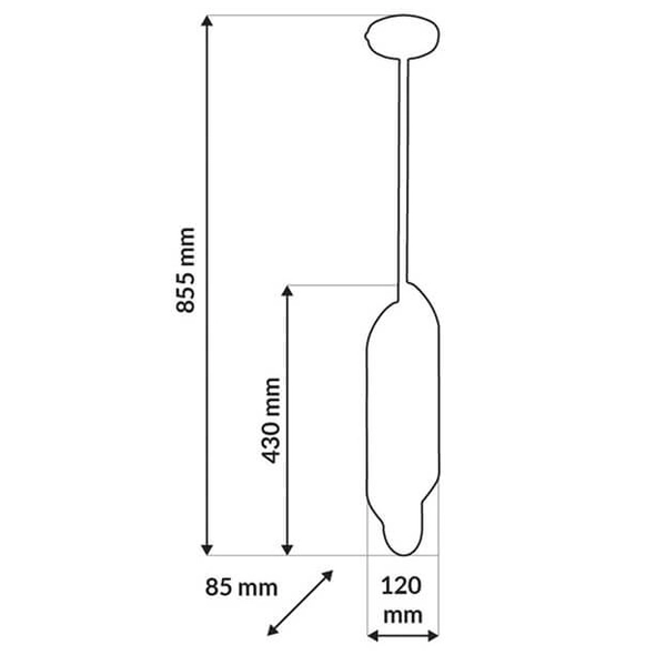 Lampa zawieszana Libra MZ5010 Milagro nad stół jadalniana czarny złoty