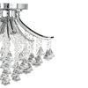 LAMPA sufitowa Wenecja 5192/4 8C Elem glamour OPRAWA metalowa z kryształkami chrom