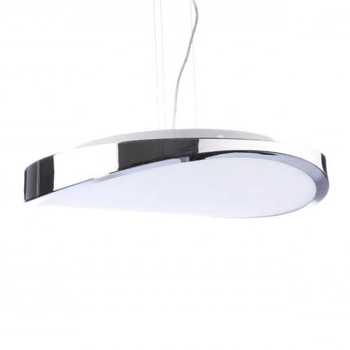 Wisząca lampa pokojowa Circulo designerski zwis biały